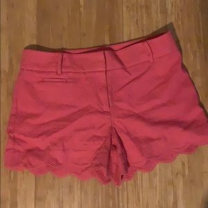 The loft pink shorts